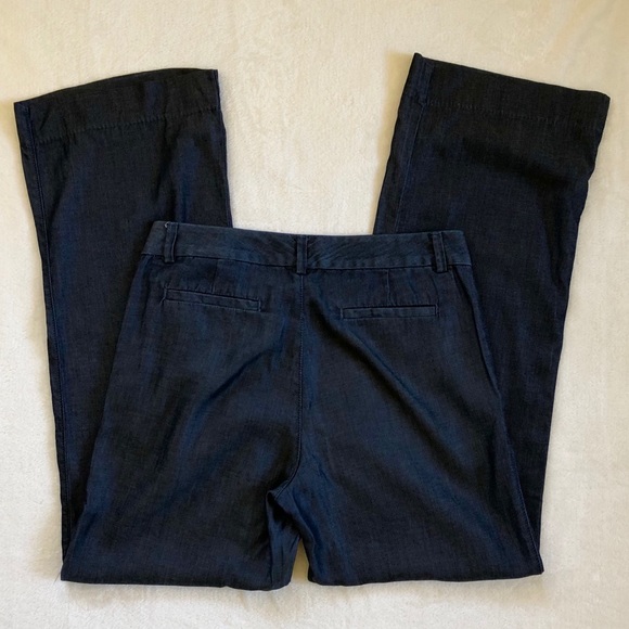 Banana Republic Chambray Wide Leg Pants - 8 - Picture 2 of 8